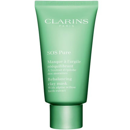 Clarins S.O.S. Pure Reequilibrio Mascarilla de arcilla 75 ml Clarins S.O.S. Pure Reequilibrio Mascarilla de arcilla 75 ml